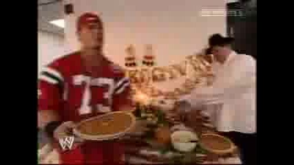 John Cena On Thanksgiving Day