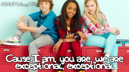 china anne mcclain - exceptional _full song_ _lyrics video_ hd