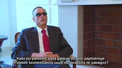 Интервю със звездата Жан - Клод Ван Дам в Литва