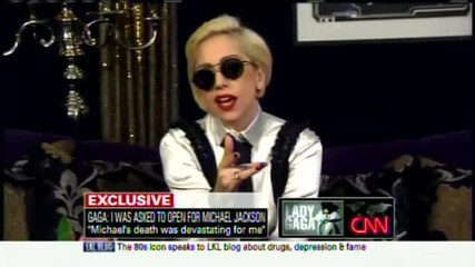 Exclusive! Lady Gaga On Larry King Live Part 3 of 4