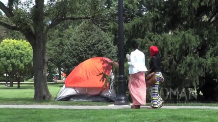 Секс в палатката - Шега!