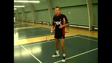 Бадминтон - Forehand Defence