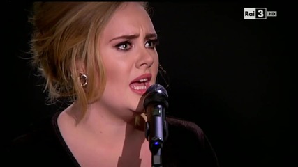 Adele - Hello (live at Che Tempo Che Fa)