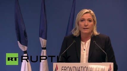 France: Le Pen calls for nation to "re-arm" in the wake of Paris attacks