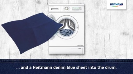 Хайтман кърпички за сини дънки. Върни цвета на любимите си дънки. Лесно и бързо освежаване в пералня