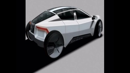 Най - Citroen Eco - Luxury Sedan Concept 