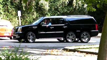 2010 Cadillac Escalade 6x6 six dubs Hd 