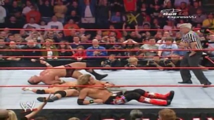 Rko On Triple H - Hd Cyber Sunday 2006