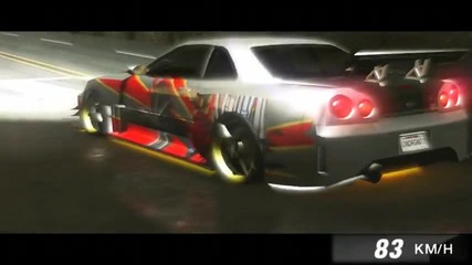 Need For Speed U2 - Skyline R34