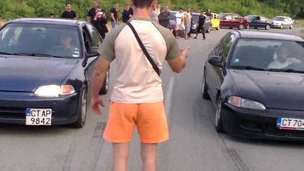 Седмична Хонда среща в Казанлък 21.07.2013 г.- 2