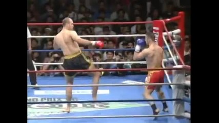 K-1 World Gp 1996 Andy Hug vs Van der Merwe