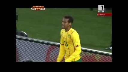 Япония - Камерун 14.06.2010 второ полувреме част 2