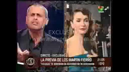 Natalia Oreiro - Martin Fierro 2008 (1част)