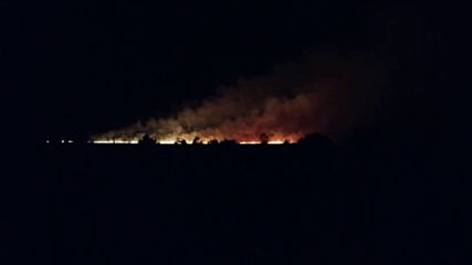 Пожар гори край Първомайци