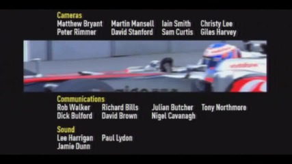 Alistair Griffin - Just Drive Bbc Formula 1 Outro 2010 