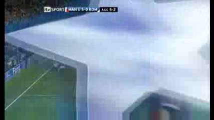 Manchester United Vs Roma - C. Ronaldo 5 - 0 - Vbox7