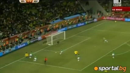 World Cup Бразилия 3 - 1 Кот дивоар [всички голове ]20.06.2010