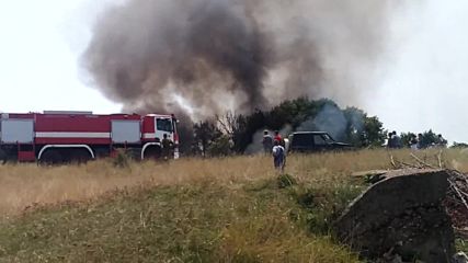 Пожар във великотърновското село Беляковец