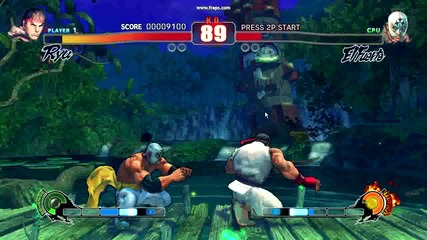 Streetfighteriv Ryu vs El Fuerte 1 част