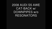 2008 audi s5 awe exhaust