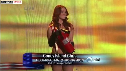 Americas got talent - Coney Island Chris
