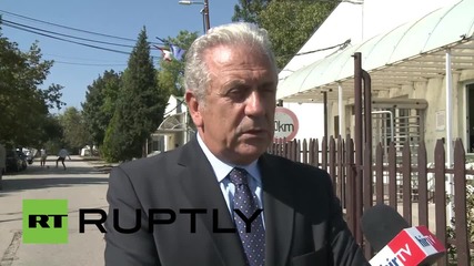 Hungary: EU Commissioner for migration urges unity in dealing with refugee crisis