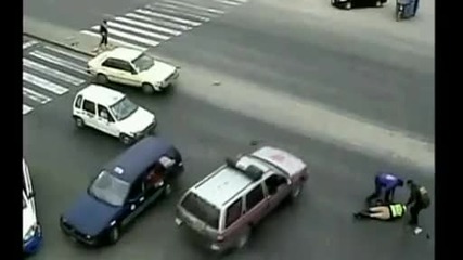 Жена на косъм от смъртта - ужасна катастрофа 