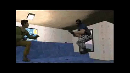 Counter-strike - Как терористите гледат мач