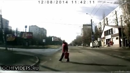 Компилация благодарности от пешеходци