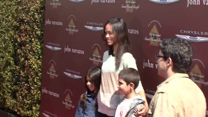 Zoe Saldana Says Studios Wanted to Fire Her Because She Was Pregnant