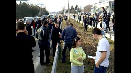 Протест за горивата 13.03.2011 - Varna Part - 3
