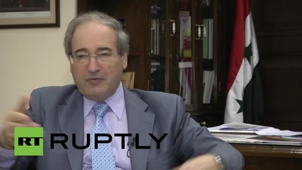 Syria: Deputy-Foreign Minister Mekdad praises Russian strikes against militants in Syria