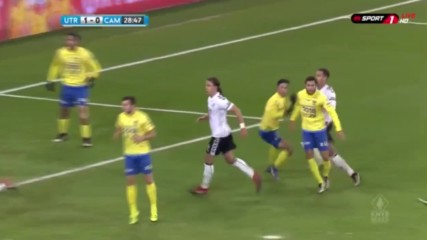 Утрехт - Камбур 1:0 /първо полувреме/