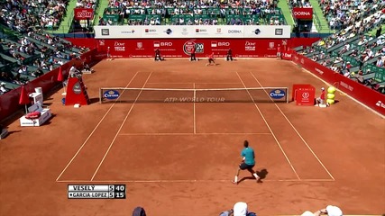 Gulliermo Garcia Lopez vs Jiri Vesely - Bucharest 2015 Final