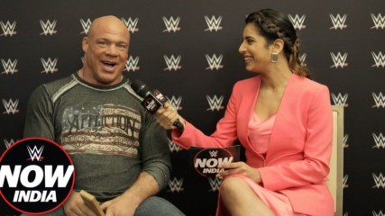 Kurt Angle talks to WWE Now India