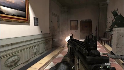 Call of Duty Mw2 битка в музея част 1.