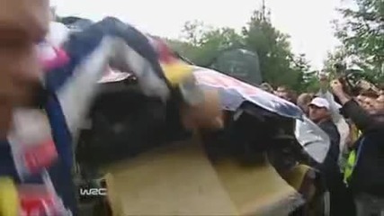 Wrc Rally Bulgaria 2010 - Инцидента с Кими Райконен 