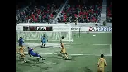 Най - добрите финтове и голове на Fifa10 Ps3 