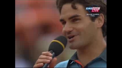 Най - Великия играч в историята на тениса - Roger Federer