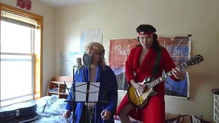 Азиатци изпълняват Лед Цепелин