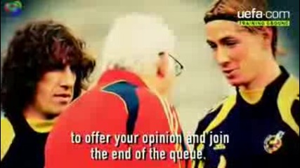 Fernando Torres Uefa Training Ground