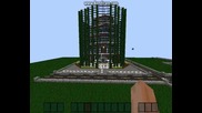 Minecraft : Хотел с Redstone асансьори