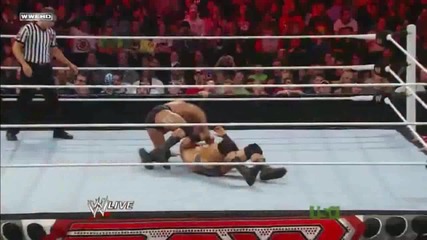 Jumping Knee Drop - Randy Orton