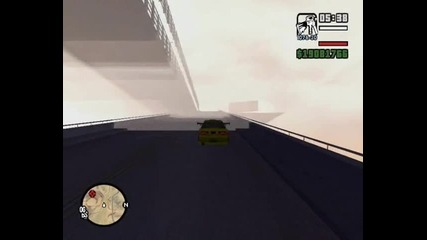 Таен град във въздуха на gta sa 
