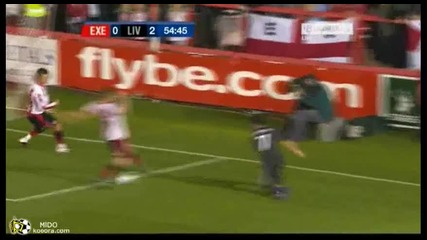 Exeter 0-2 Liverpool ( Rodriguez )