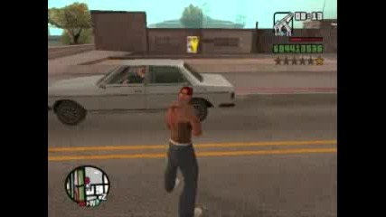 Grand Theft Auto San Andreas Bug