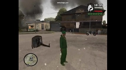 Gta San Andreas Снеговалеж