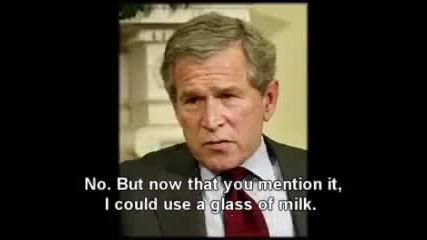 Джордж Буш пародия:) 
