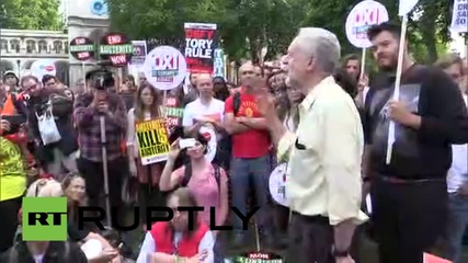 UK: Hundreds of Londoners rally against austerity following July Budget
