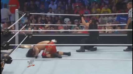 Seth Rollins vs Jey Uso - Smackdown 7 12 13